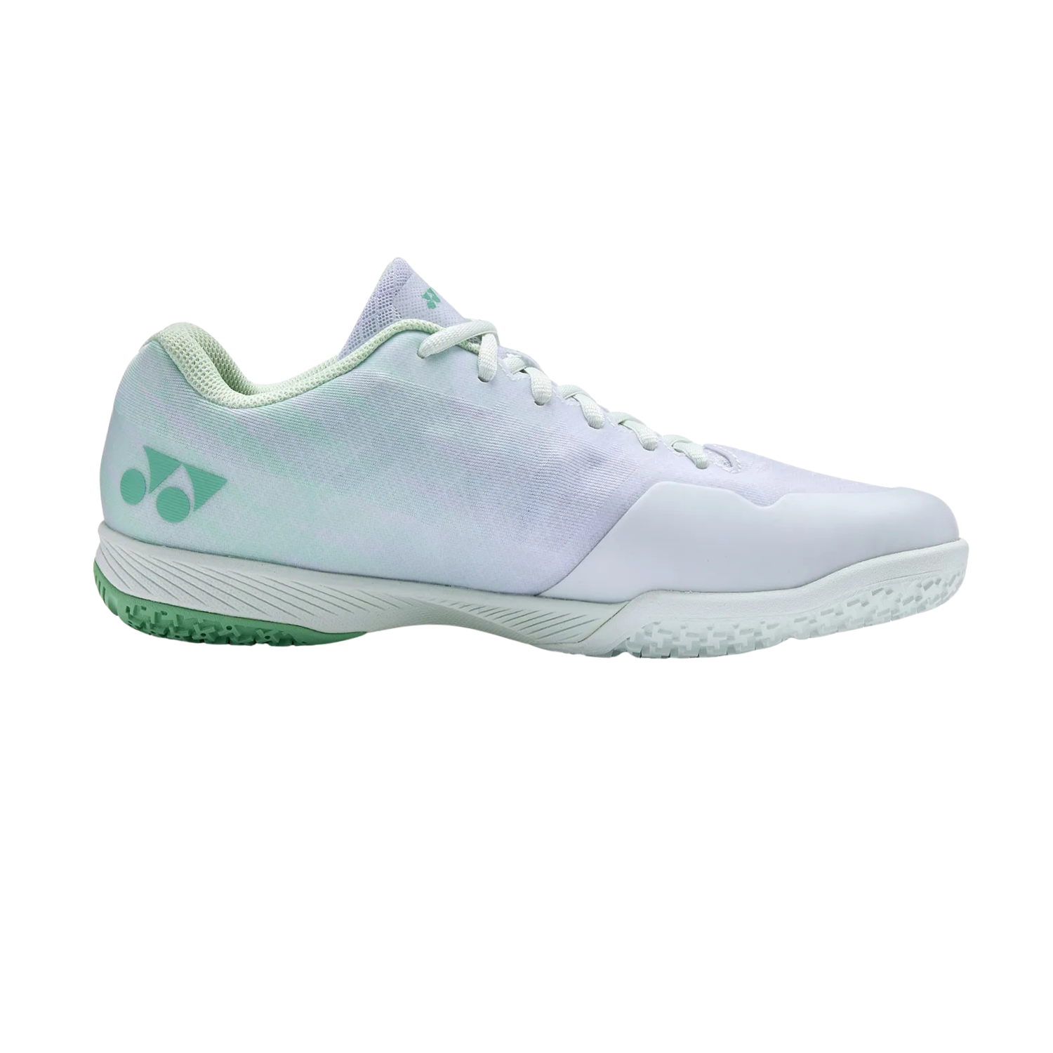 Yonex Power Cushion Aerus Z2 Wide Badminton Shoe Unisex - White/Green Badminton Shoes Yonex