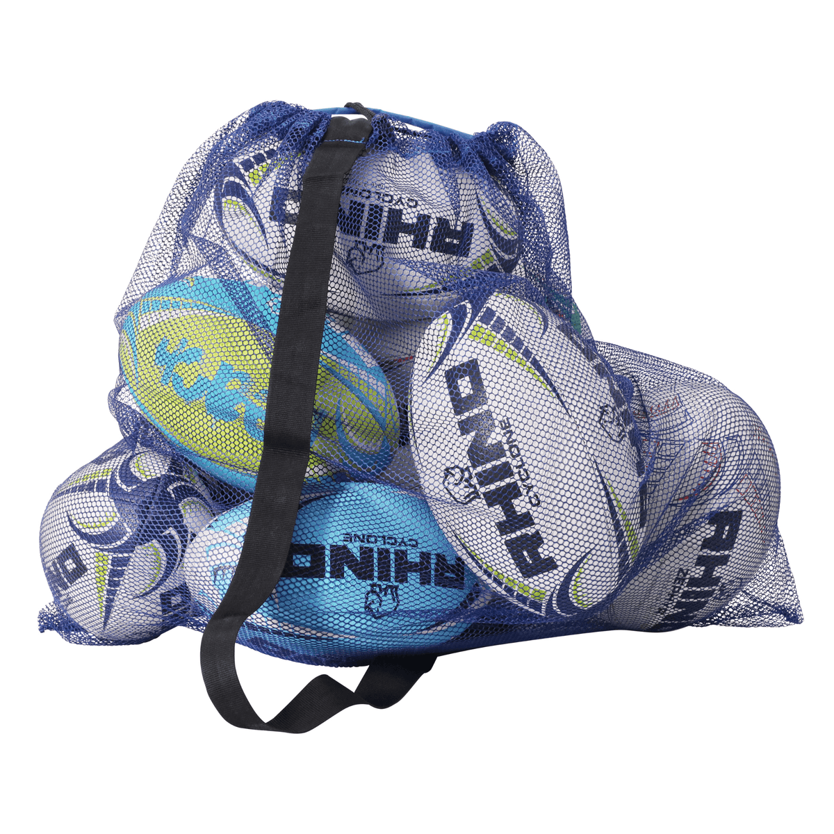 Rhino Ball Carry Net - Charcoal & Blue Accessories Rhino