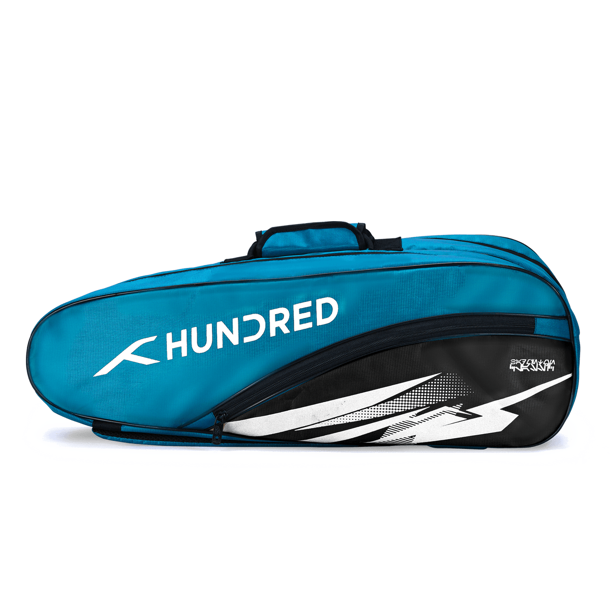 Hundred Cosmogear Badminton Kitbag - Teal Blue/Black Luggage Hundred