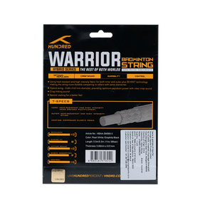 Hundred Hybrid Warrior (HBAA-3M069-2) Badminton String