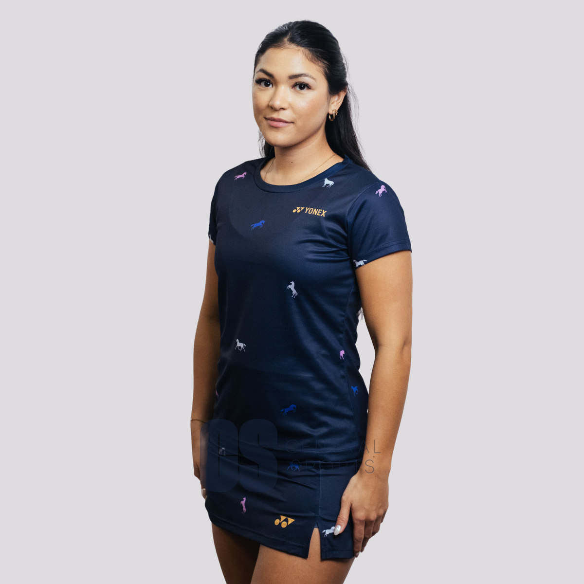 Pre-Order Yonex Midnight Grace – Women’s Performance Shirt (Ink Blue) Yonex CNY2026 TT C Women Clothing Yonex
