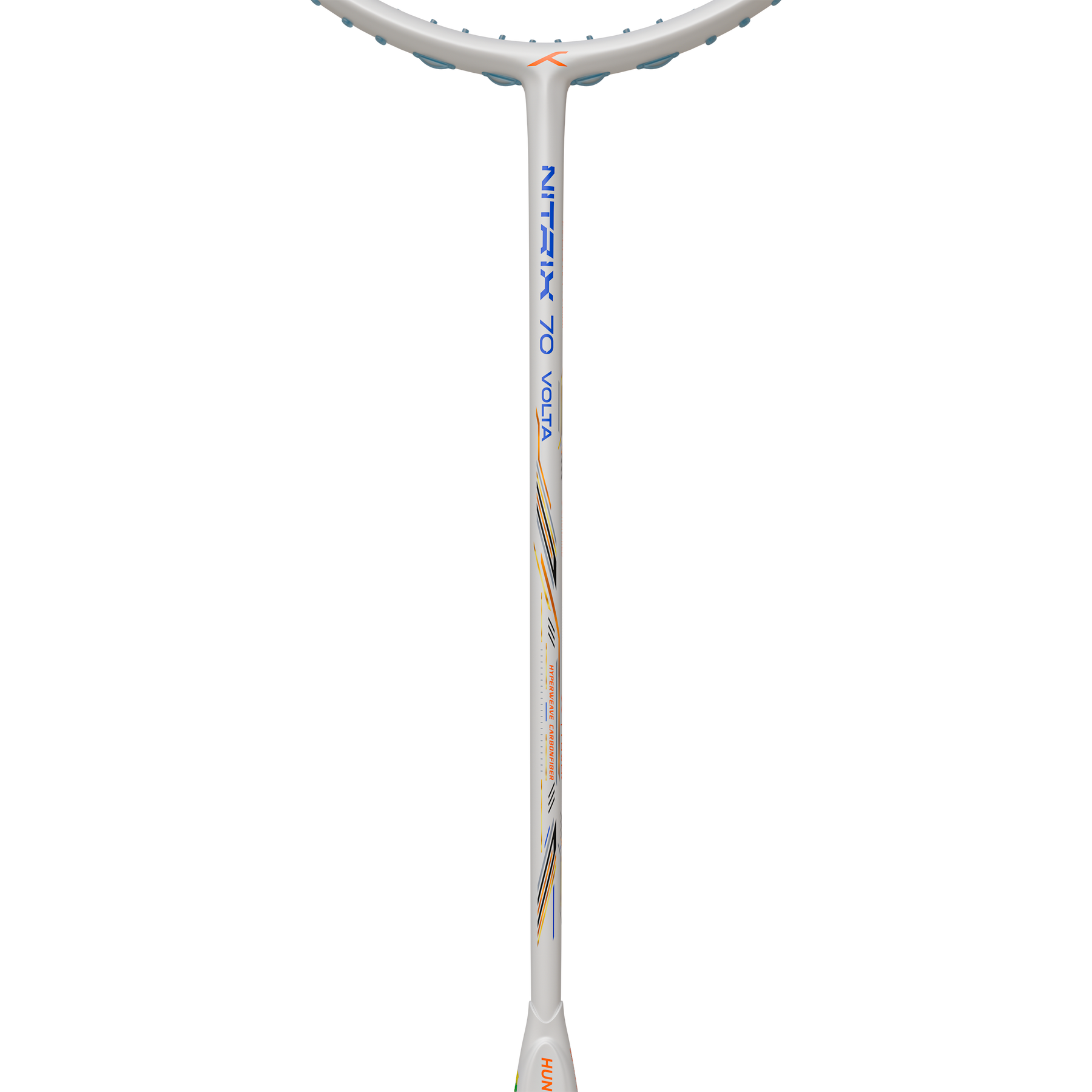 Hundred Nitrix 70 Volta Badminton Racket - White