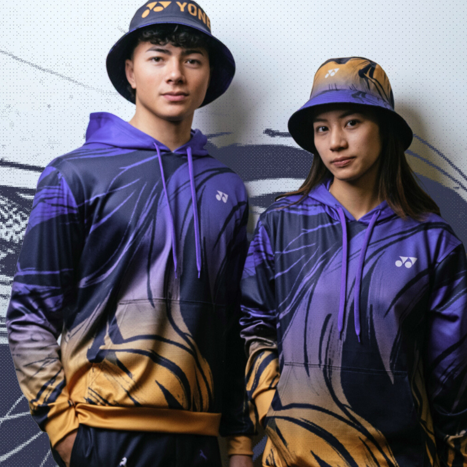 Yonex Legend’s Crown – Reversible Bucket Hat (Ink Blue | Celestial Purple / Pale Gold) Yonex CNY2026 Reversible Bucket Hat A Unisex Clothing Yonex
