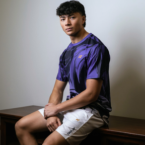 Yonex Heavenbound Stallion – Men’s Top (Celestial Purple / Cloud White) Yonex CNY2026 TT B Men Clothing Yonex
