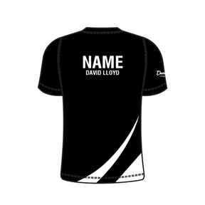 Yonex Kit T004 David Lloyd Clubs Beast T-Shirt Crew Neck Junior - Black/White