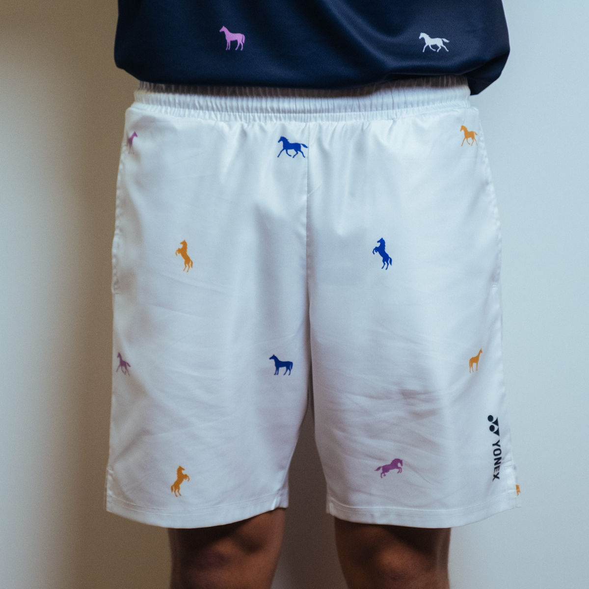 Yonex Galloping Spirit – Performance Game Shorts (White) Yonex CNY2026 Game Short A Men White Clothing Yonex
