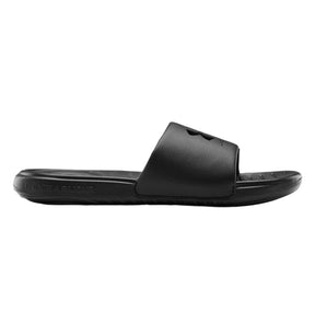 UA Ansa Fixed Mens Slides 3023761 Black Slides Under Armour