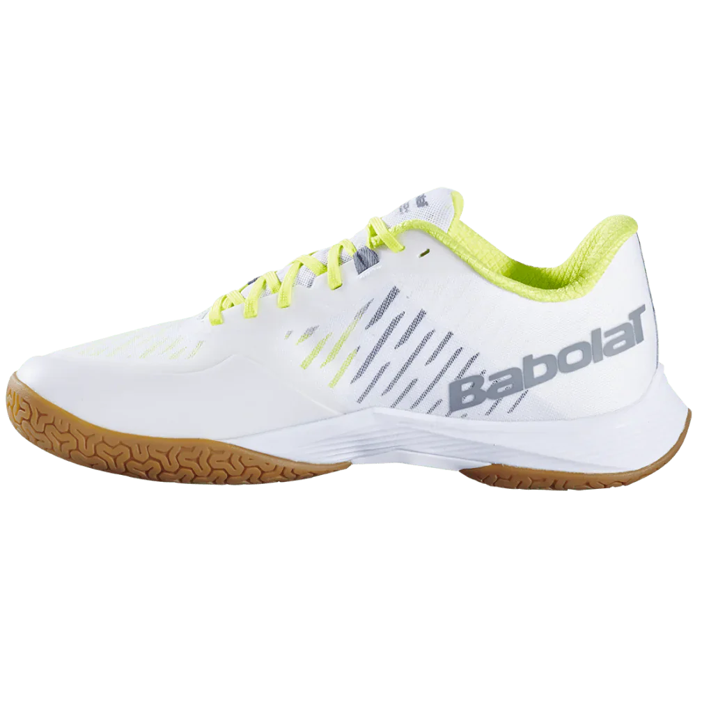 Babolat Shadow Tour 5 Badminton Shoes Men - White/Lime