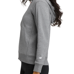 Wilson Team Zip Hoodie Women - Grey Clothing Wilson