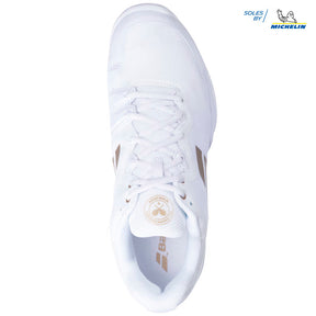 Babolat SFX 3 Wimbledon All Court Tennis Shoes Womens White/Gold 31S23885