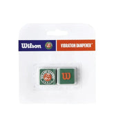 Wilson Roland Garros Dampeners - Green/Orange Accessories Wilson