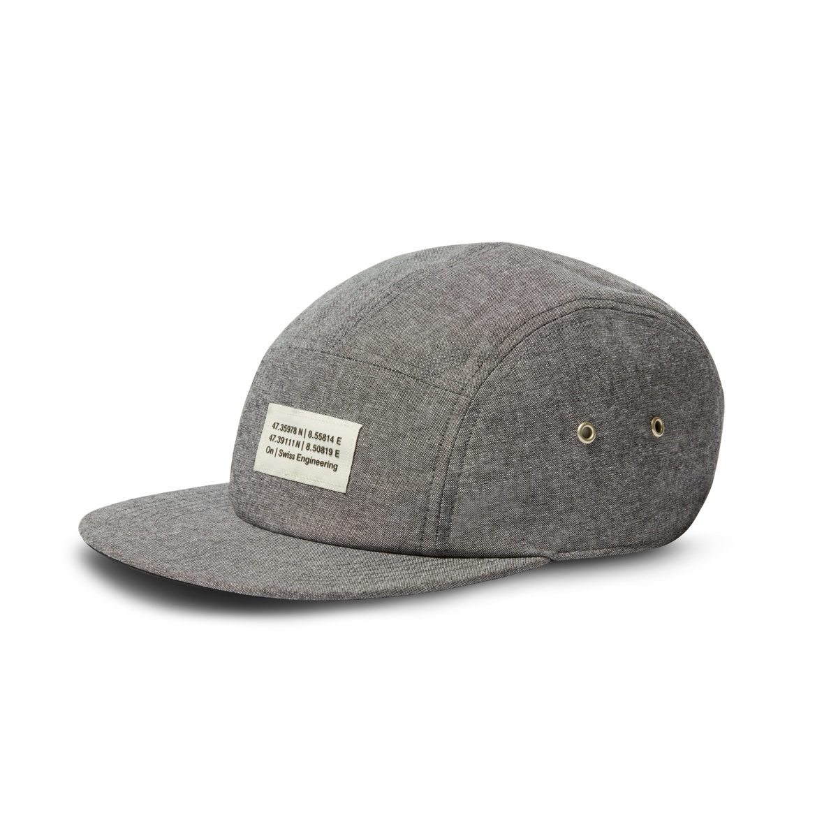 On 5 Panel Cap - Grey