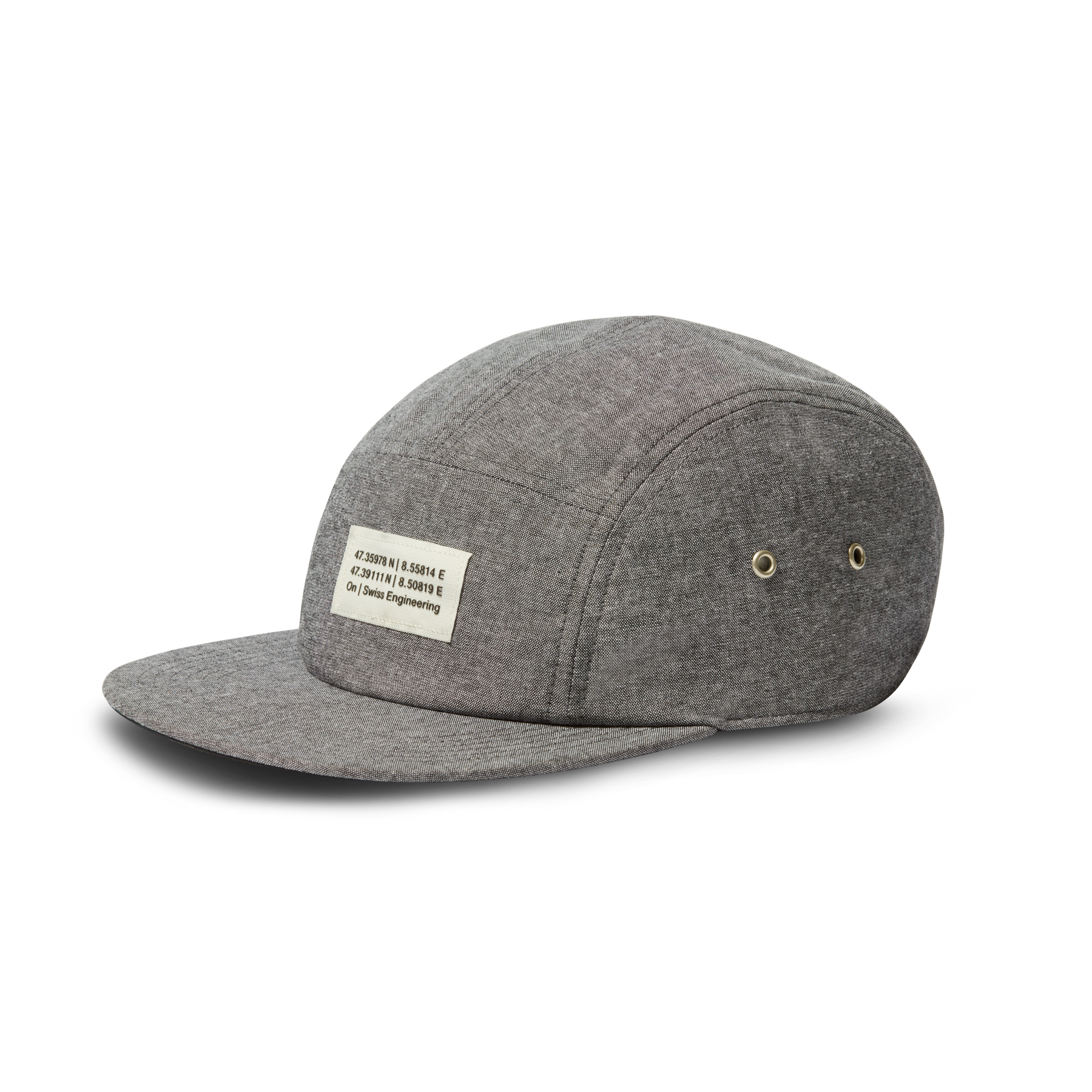 On 5 Panel Cap - Grey