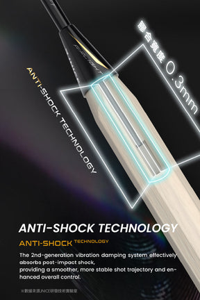 Jnice Air Muramasa Pro 5UG6 Badminton Racket Unstrung - Black Badminton Rackets JNICE