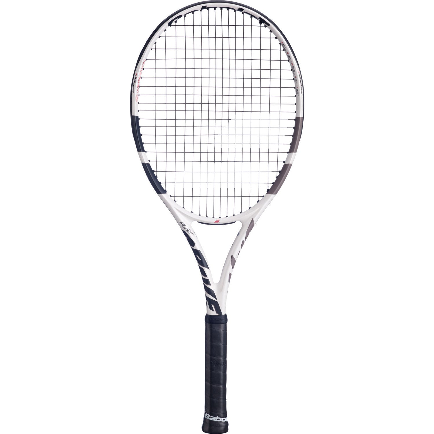 Babolat Pure Drive Wimbledon 2026 Tennis Racket Unstrung - White/Black White Black G2 Tennis Rackets Babolat