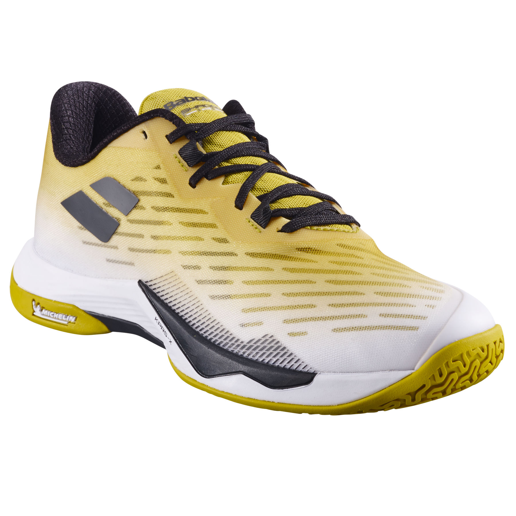 Babolat Shadow Tour 5 Badminton Shoes Men (White/Gold)