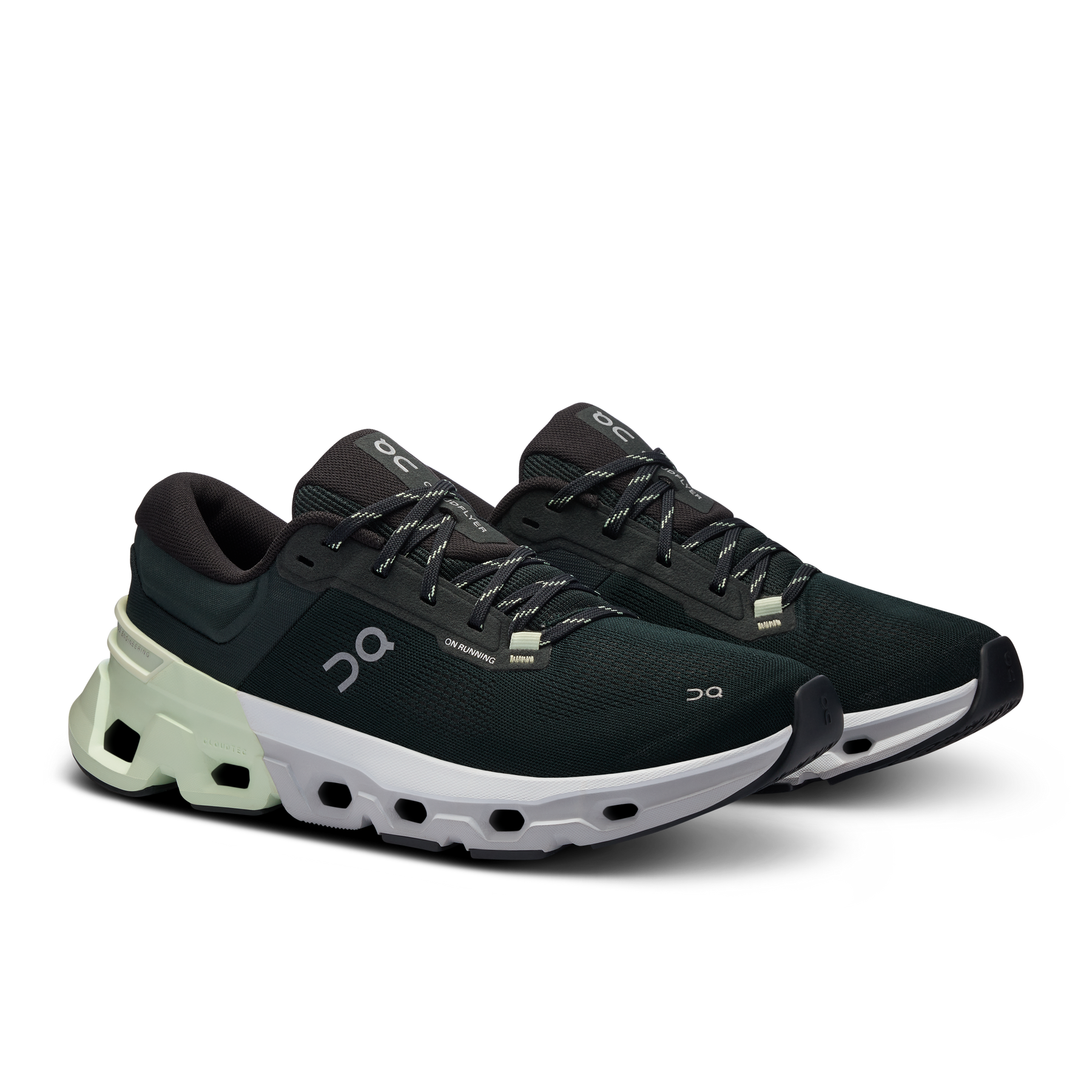 On Running Cloudflyer 5 Running Shoes Men - Jungle/Lima Running Shoes On Running