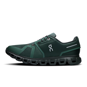 On Cloud 6 Running Shoes Men - Evergreen/Black