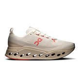 On Running Cloudsurfer Max Running Shoe Women - Ivory/Salmon