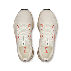 On Running Cloudsurfer Max Running Shoe Women - Ivory/Salmon