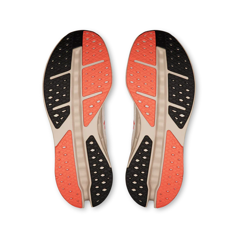 On Running Cloudsurfer Max Running Shoe Women - Ivory/Salmon