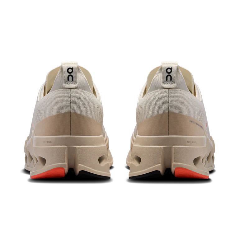 On Running Cloudsurfer Max Running Shoe Women - Ivory/Salmon