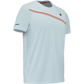 Babolat 3BTG011 Play Crew Neck T-Shirt Boy - Illusion Blue Clothing Babolat