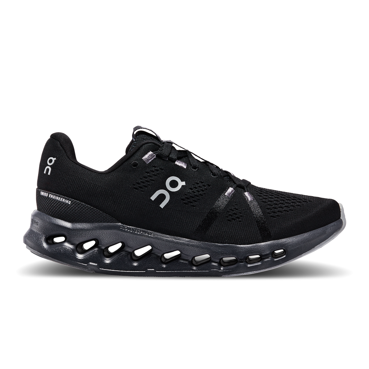 On Cloudsurfer Running Shoes Women - All Black