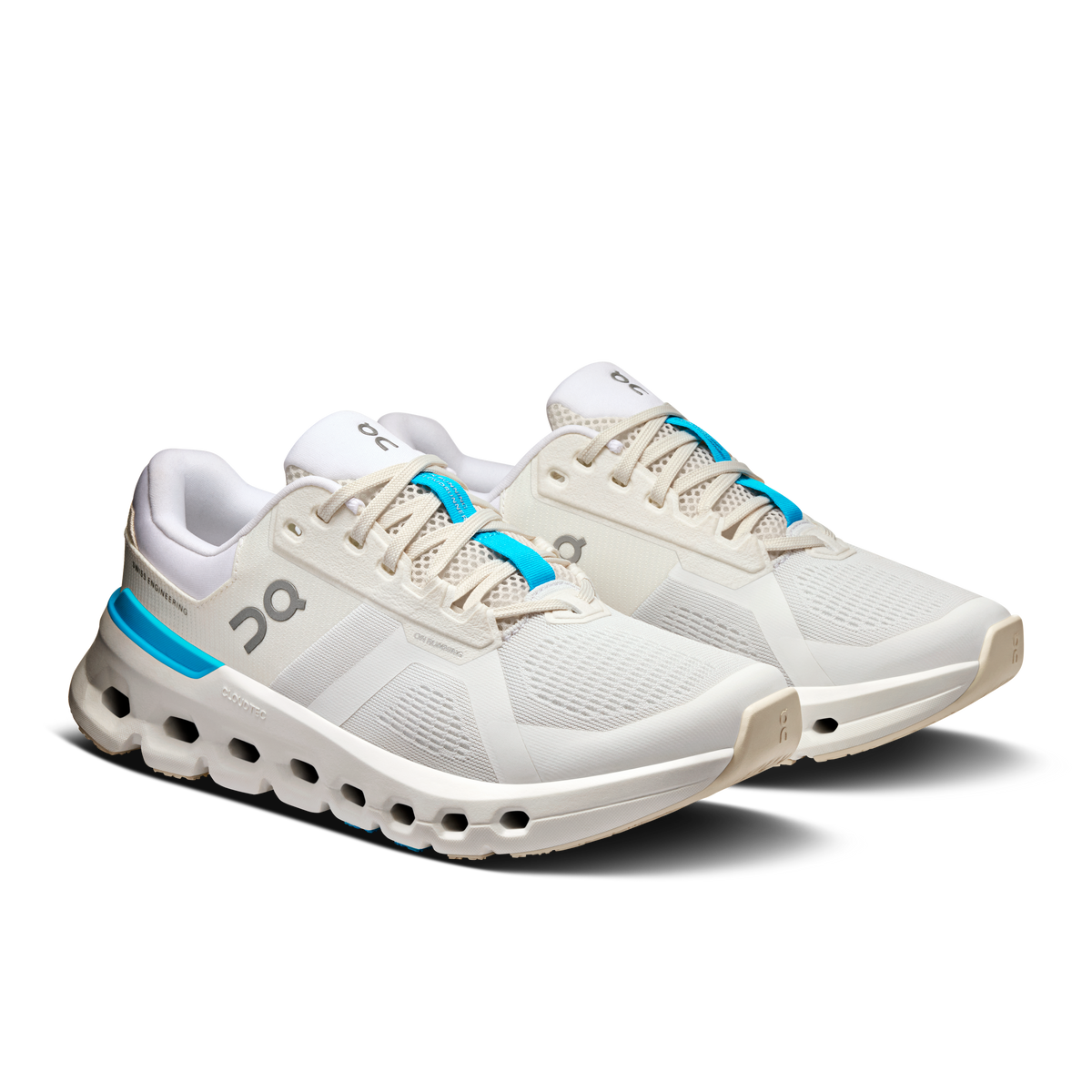 ON Cloudrunner 2 Running Shoes Women - White/Horizon