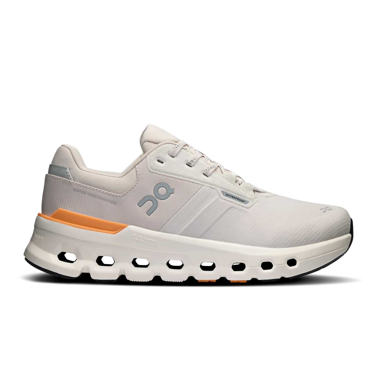 On Cloudrunner 2 Waterproof Running Shoes Women - Wolf/Tangerine