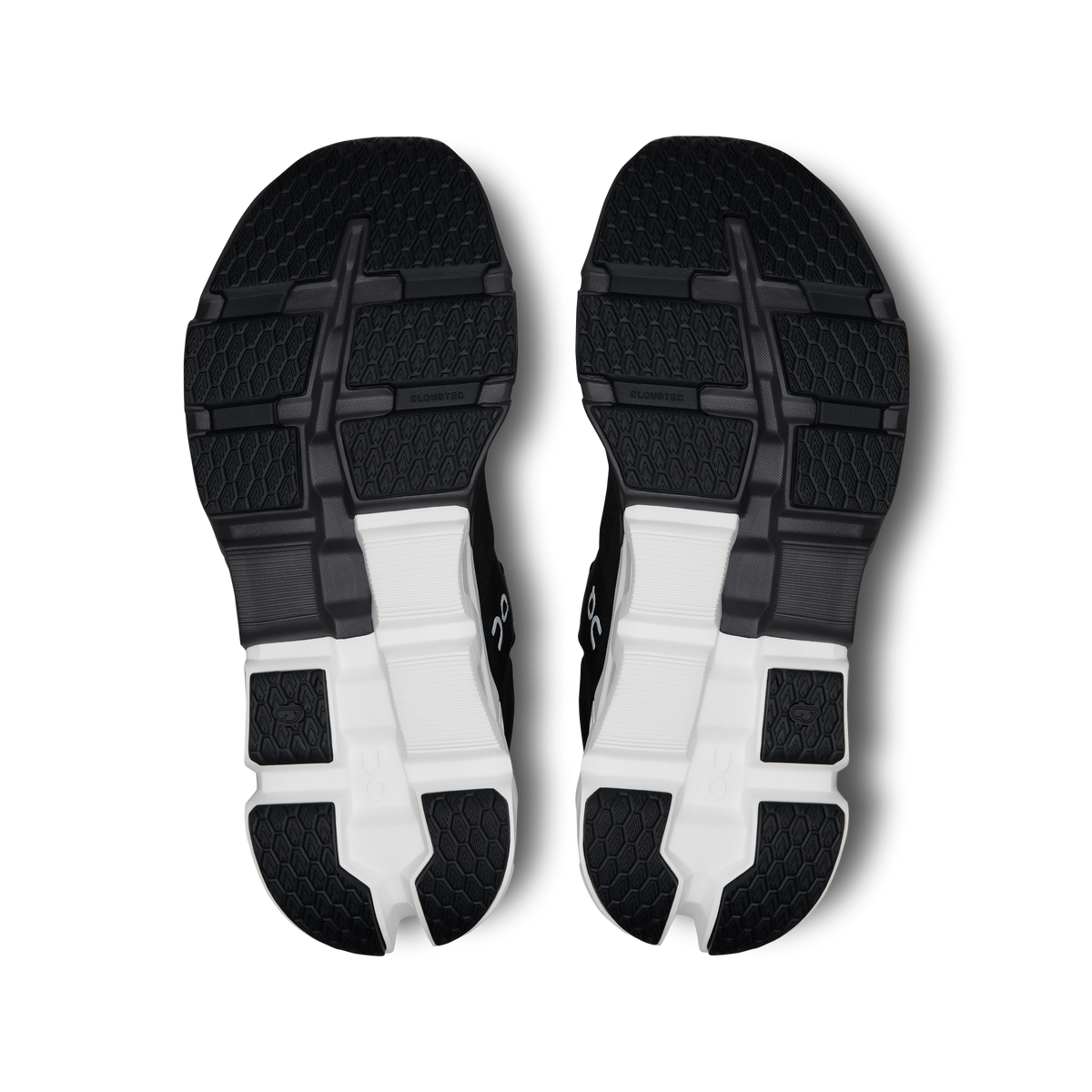 On Cloudflyer 5 Running Shoes Men - Black/White Running Shoes On Running