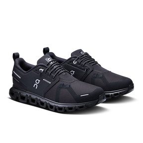 On Cloud 6 Waterproof Running Shoes Women - Black/Black