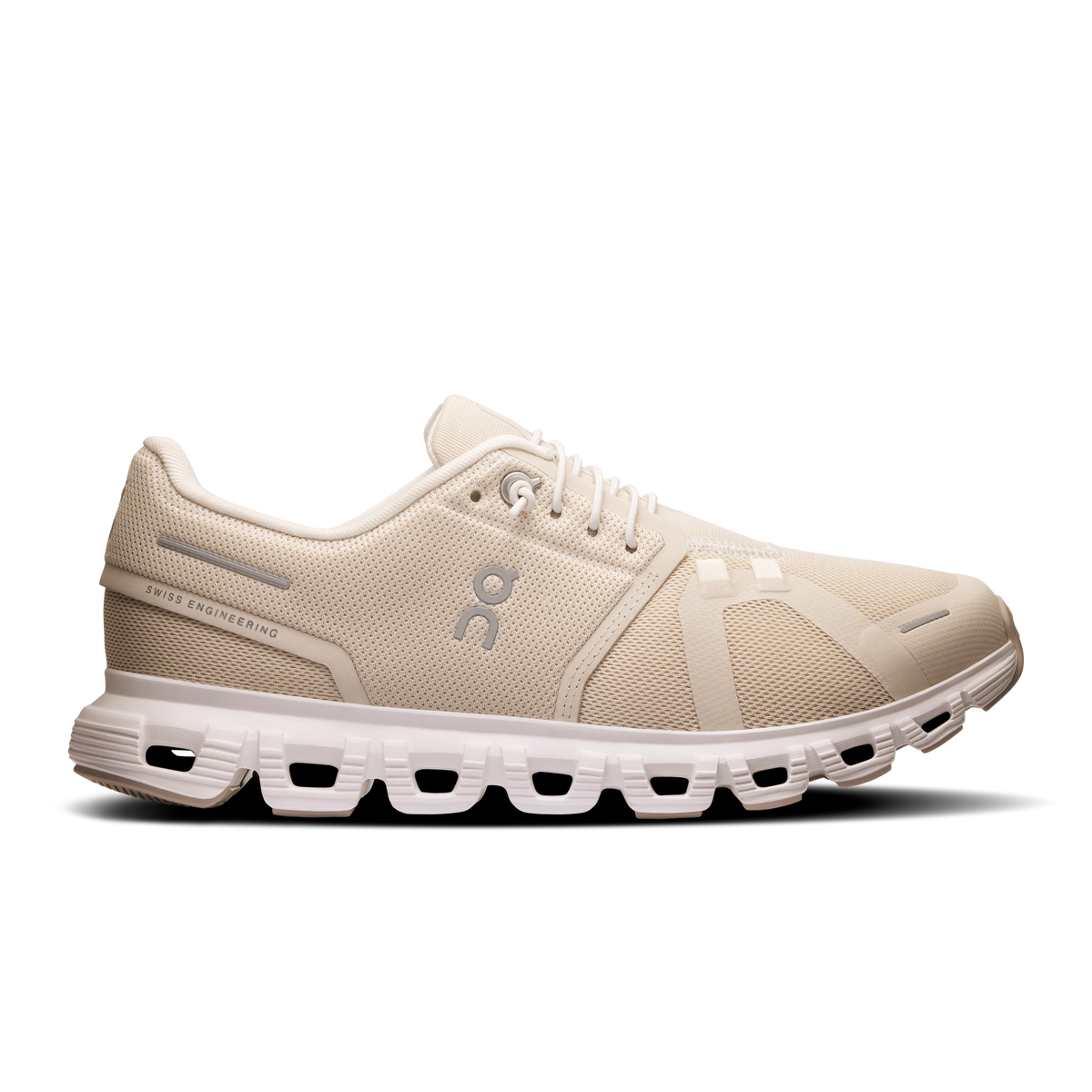 On Running Cloud 6 Running Shoes Women - Pearl/White Pearl White Running Shoes On Running