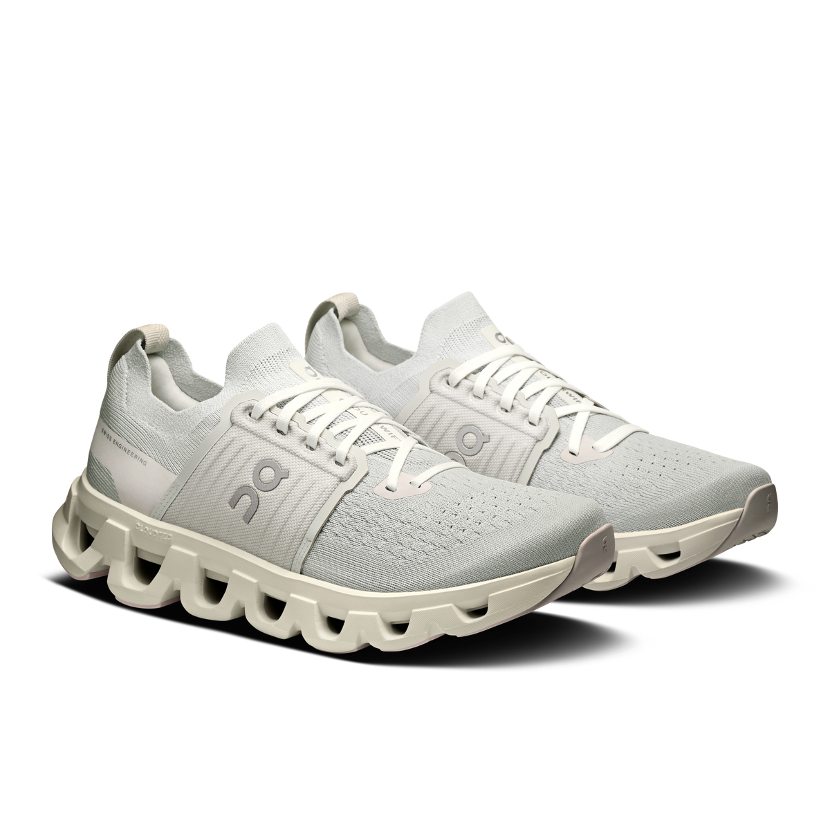 On Cloudswift 4 Running Shoes Women - Wolf/Sand Running Shoes On Running