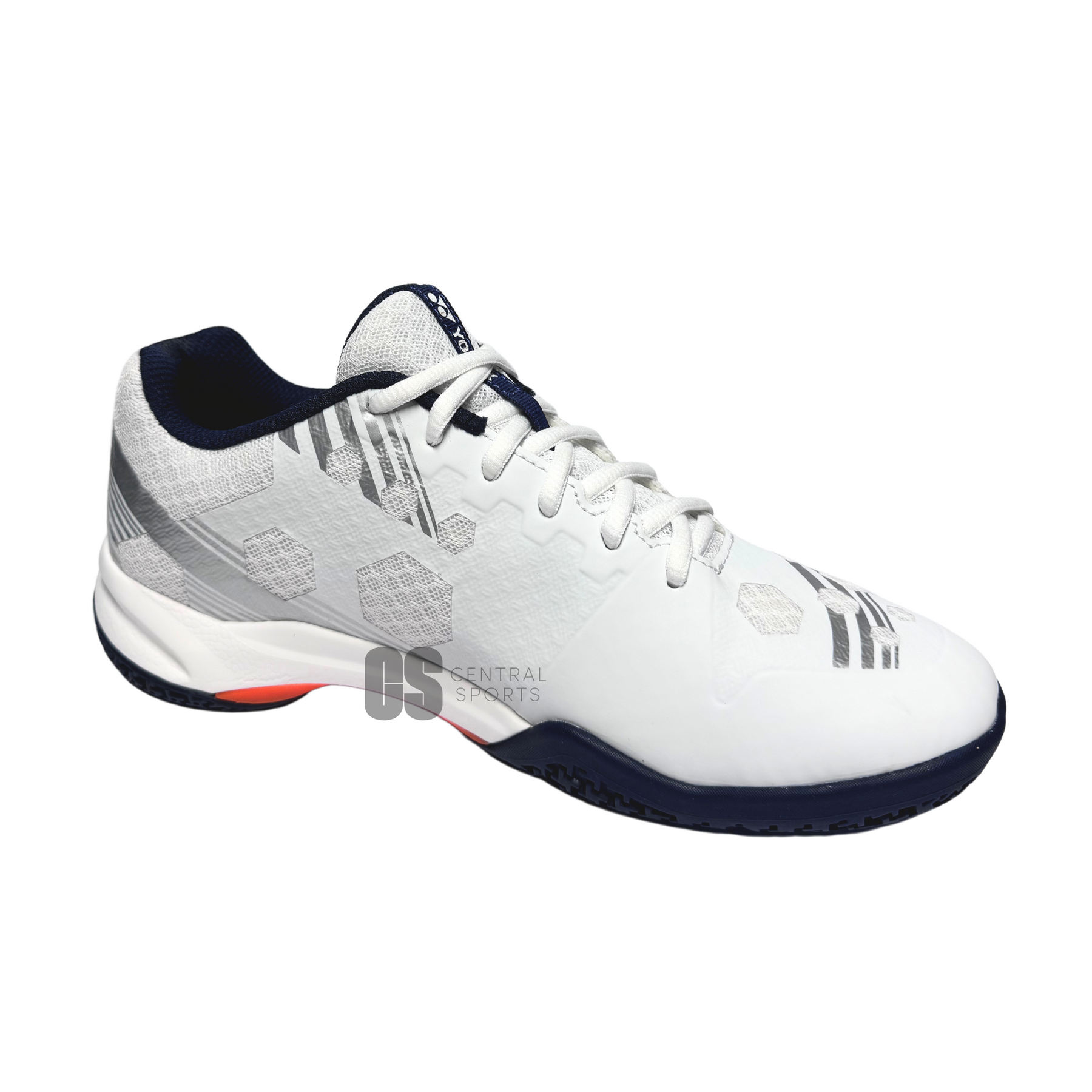 Yonex Power Cushion Strider Beat SHBSB1EX Badminton Shoes Mens (White/Orange)