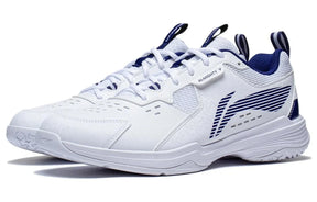 Li-Ning Almighty 5 Badminton Shoes AYTT001-3 - White/Blue by Li-Ning