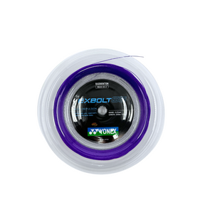 Yonex Exbolt 65 Badminton String 200m - Purple PURPLE 200m Reel String (Reel) Yonex