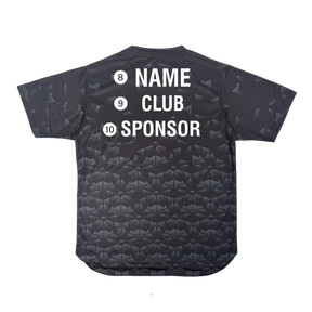 Yonex YTM 13 Sakura Crew Neck T-Shirt Unisex - Black Clothing Yonex