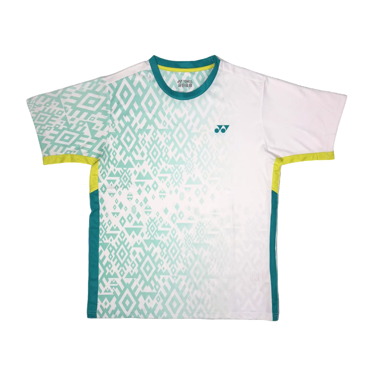Yonex YTM 11 Batik Fade 2 Mens T-Shirt White Clothing Yonex