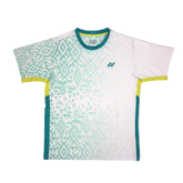 Yonex YTM 11 Batik Fade 2 Mens T-Shirt White Clothing Yonex