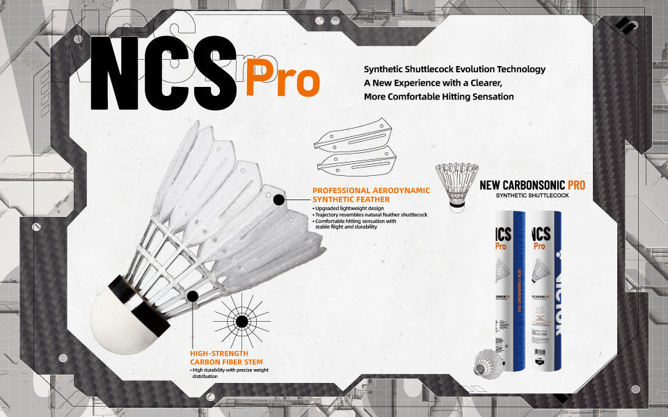 Victor New CarbonSonic Pro Shuttles NCS Synthetic Shuttle Victor