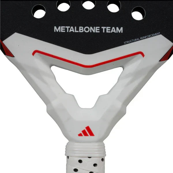 Adidas Metalbone Team 3.4 Padel Racket - Black/Red Black Red One Size Padel Rackets Adidas