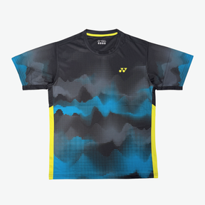 Yonex YTM 12 Mystic Mountains Crew Neck T-Shirt Unisex - Black