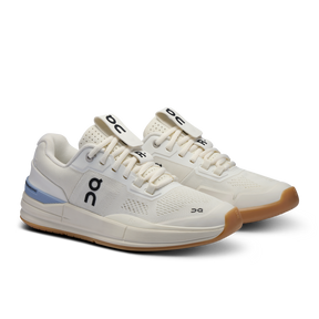 On THE ROGER Pro Tennis Shoes Women - Ivory/Chambray