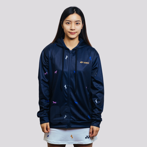 Pre-Order Yonex Night Rider – Unisex Zip Hoodie (Ink Blue) Yonex CNY2026 Zip Hood Sweat A Unisex Clothing Yonex