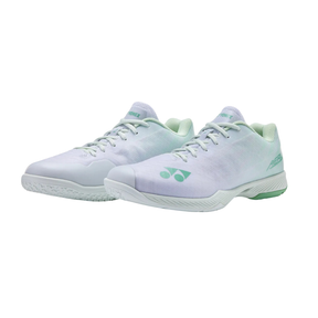 Yonex Power Cushion Aerus Z2 Wide Badminton Shoe Unisex - White/Green Badminton Shoes Yonex