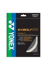 Yonex Exbolt 68 Badminton String (10m Set) White