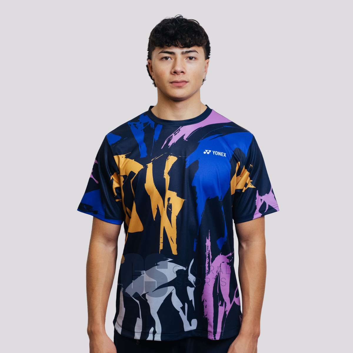 Yonex Storm Runner Celestial Momentum – Men’s Performance Shirt (Celestial Purple) Yonex CNY2026 TT D Men Celestial Purple Clothing Yonex