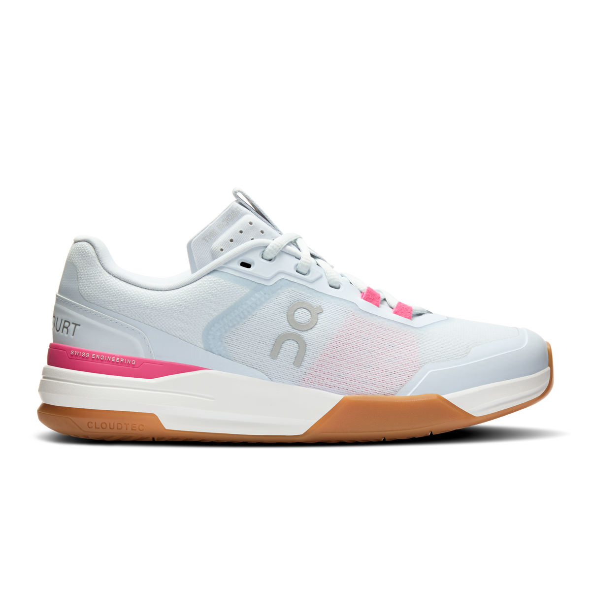 On Running The Roger Advantage Pro Tennis Shoe Women - White/Pink