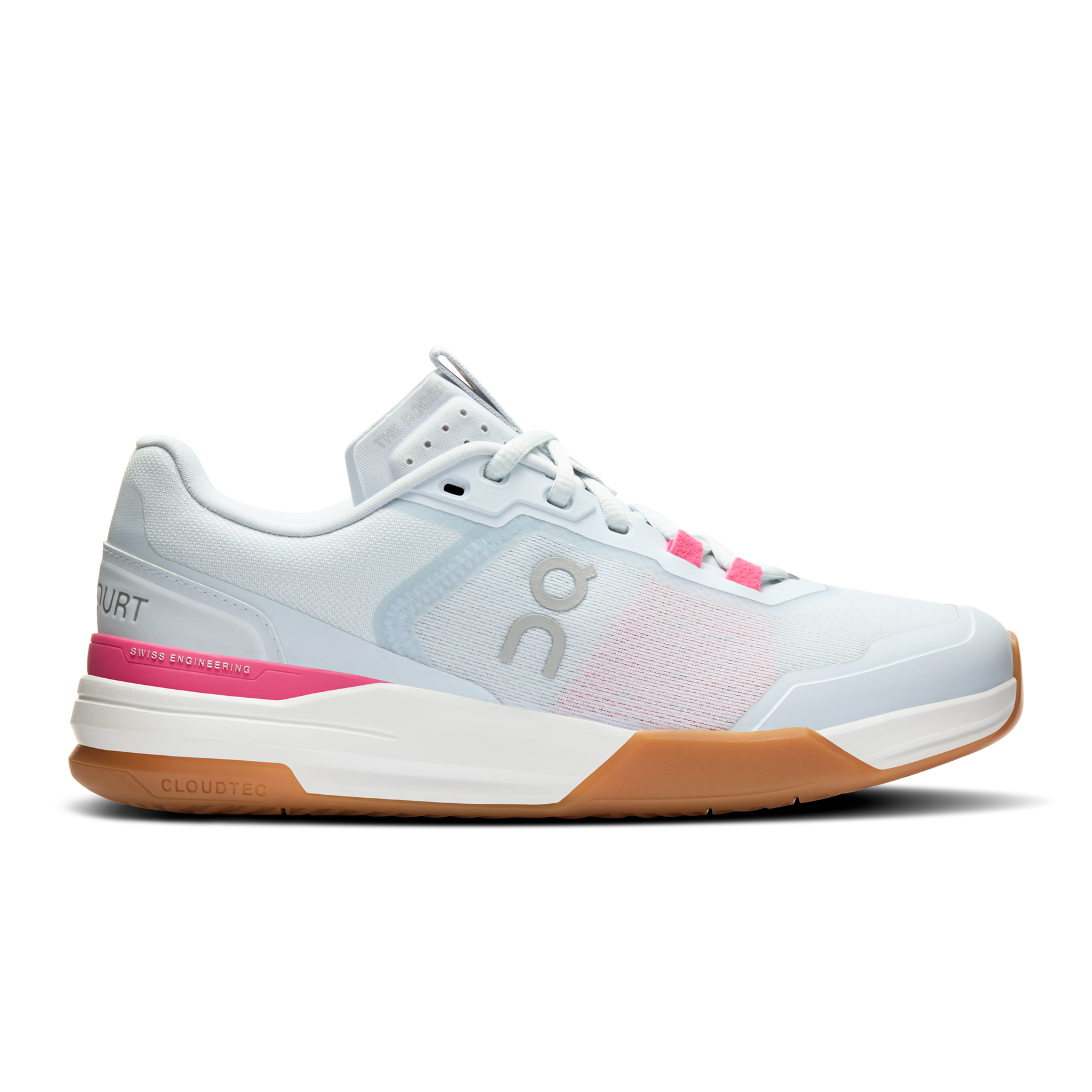 On Running The Roger Advantage Pro Tennis Shoe Women - White/Pink